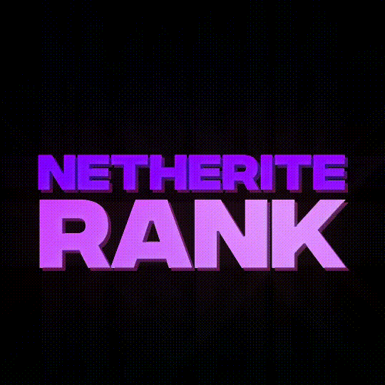 Permanent Netherite Rank