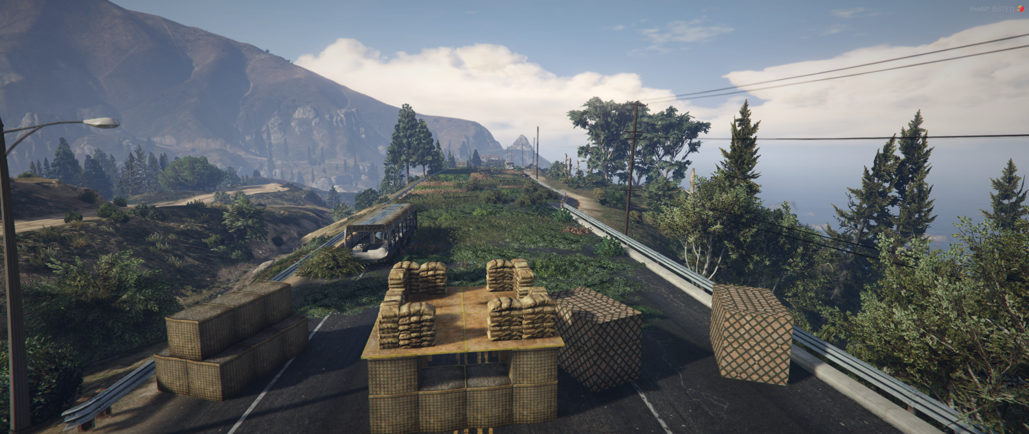 Destroyed Paleto Bridge | Post-Apocalypse Map