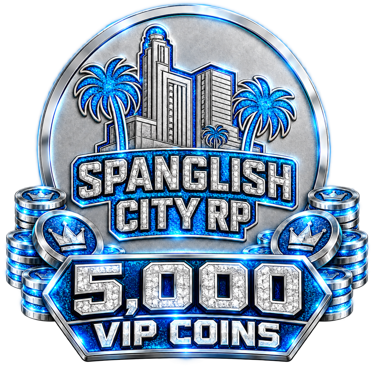 5,000 VIP Coins – Spanglish City RP