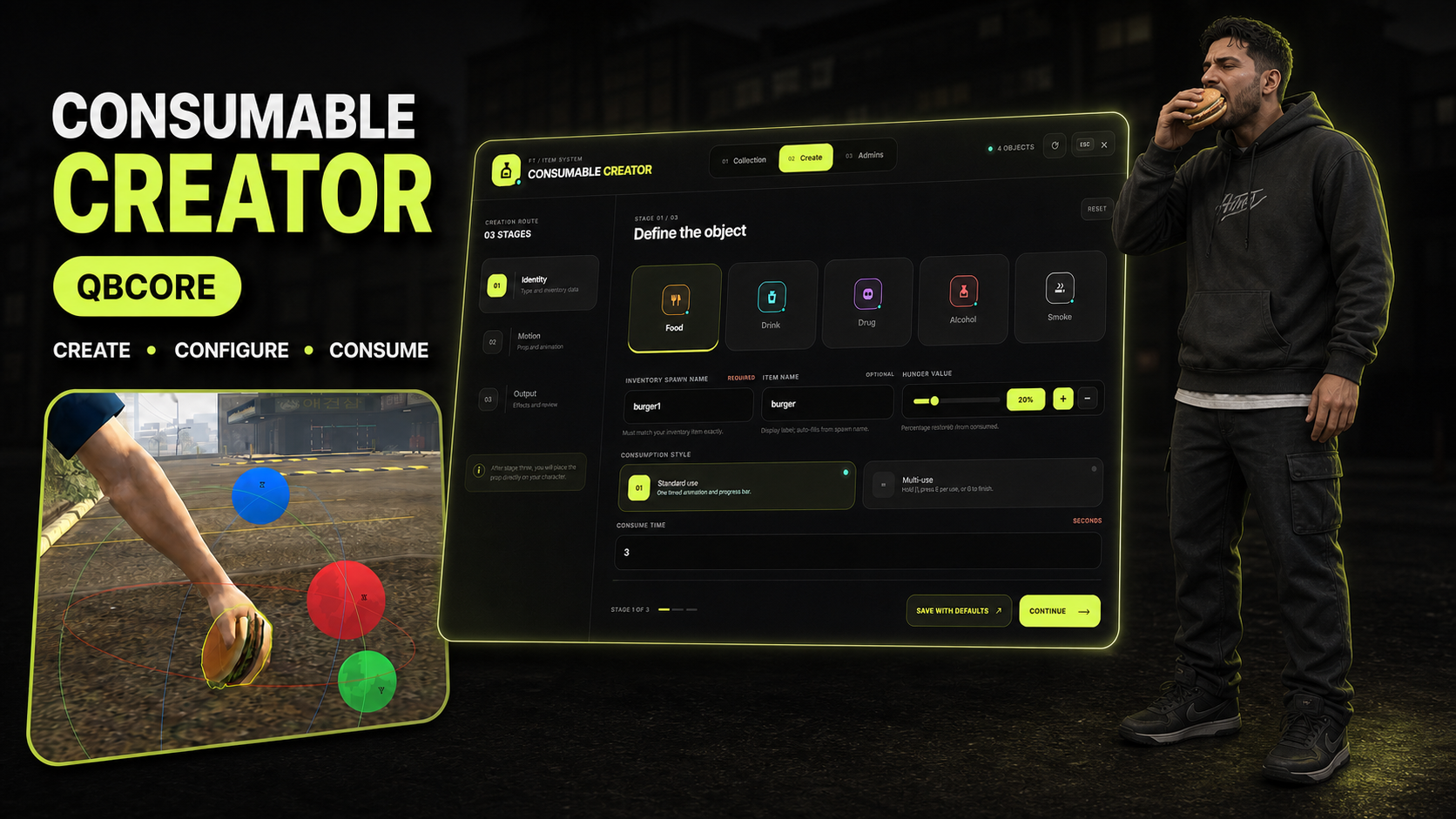 Consumable Creator V3