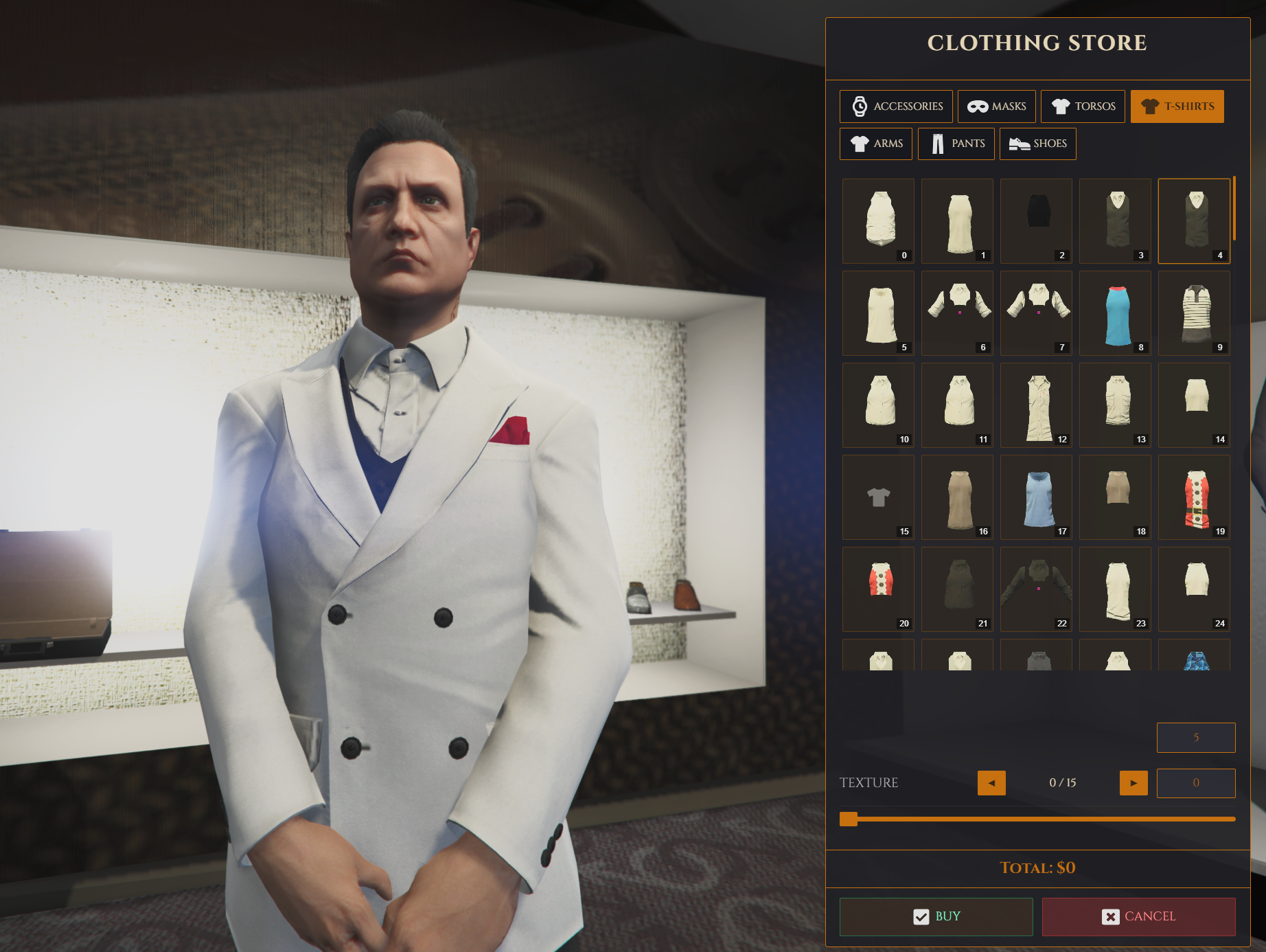 Character Store (Clothing, Barber, Tattoo) - ITEM VERSION