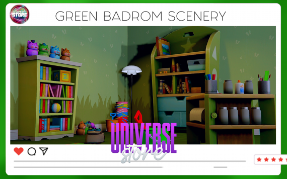 Scenery - BedRoom Green