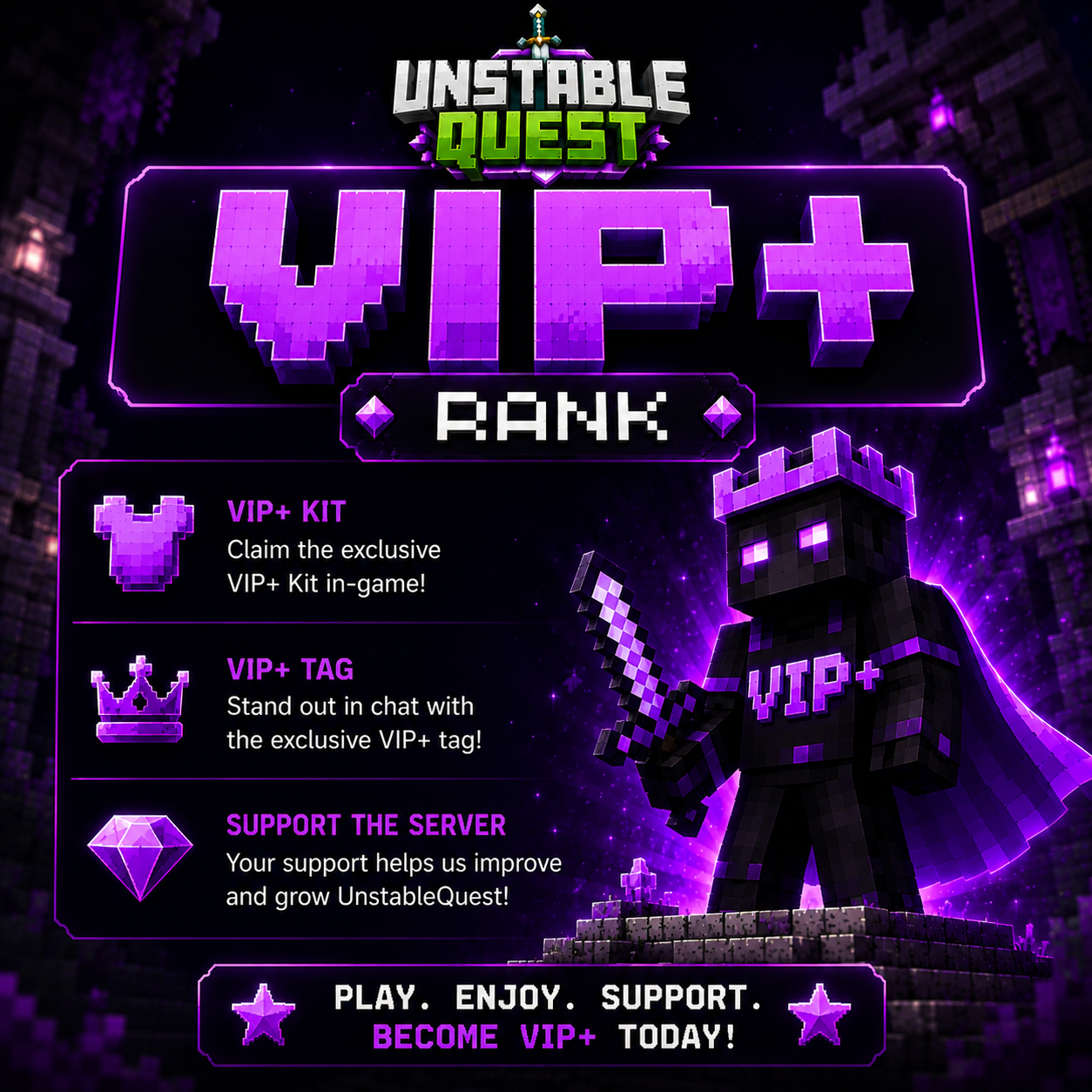 VIP+ Rank