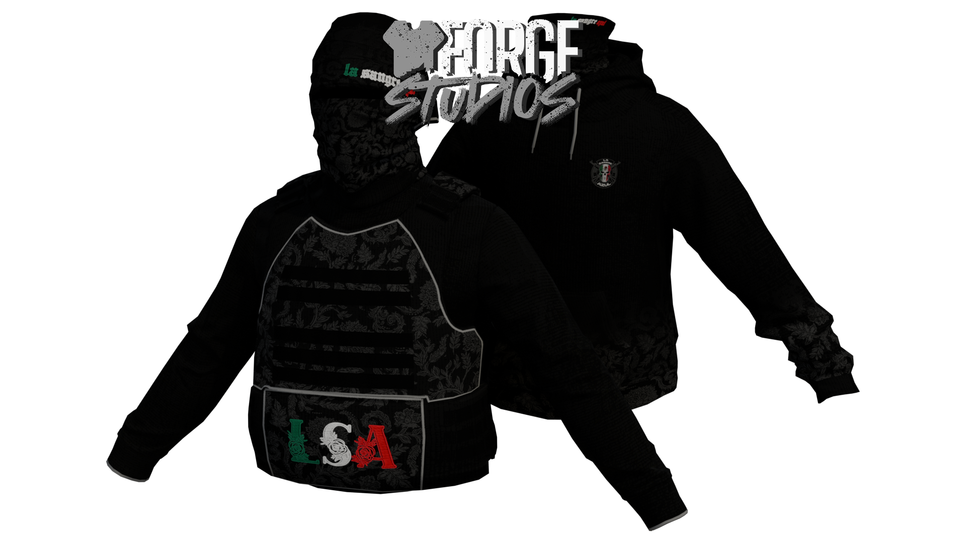 La Sangre Azul FiveM Clothing Packs (Faction) Pack — outfit preview 3