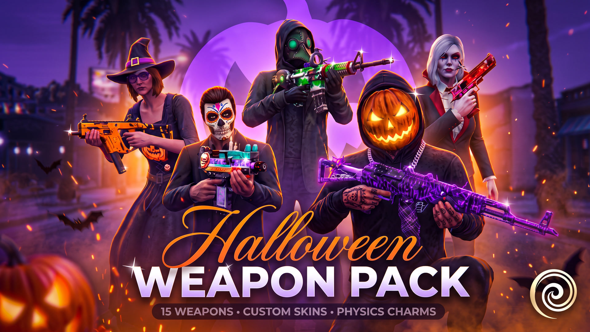 Pack d'armes Halloween · 15 armes