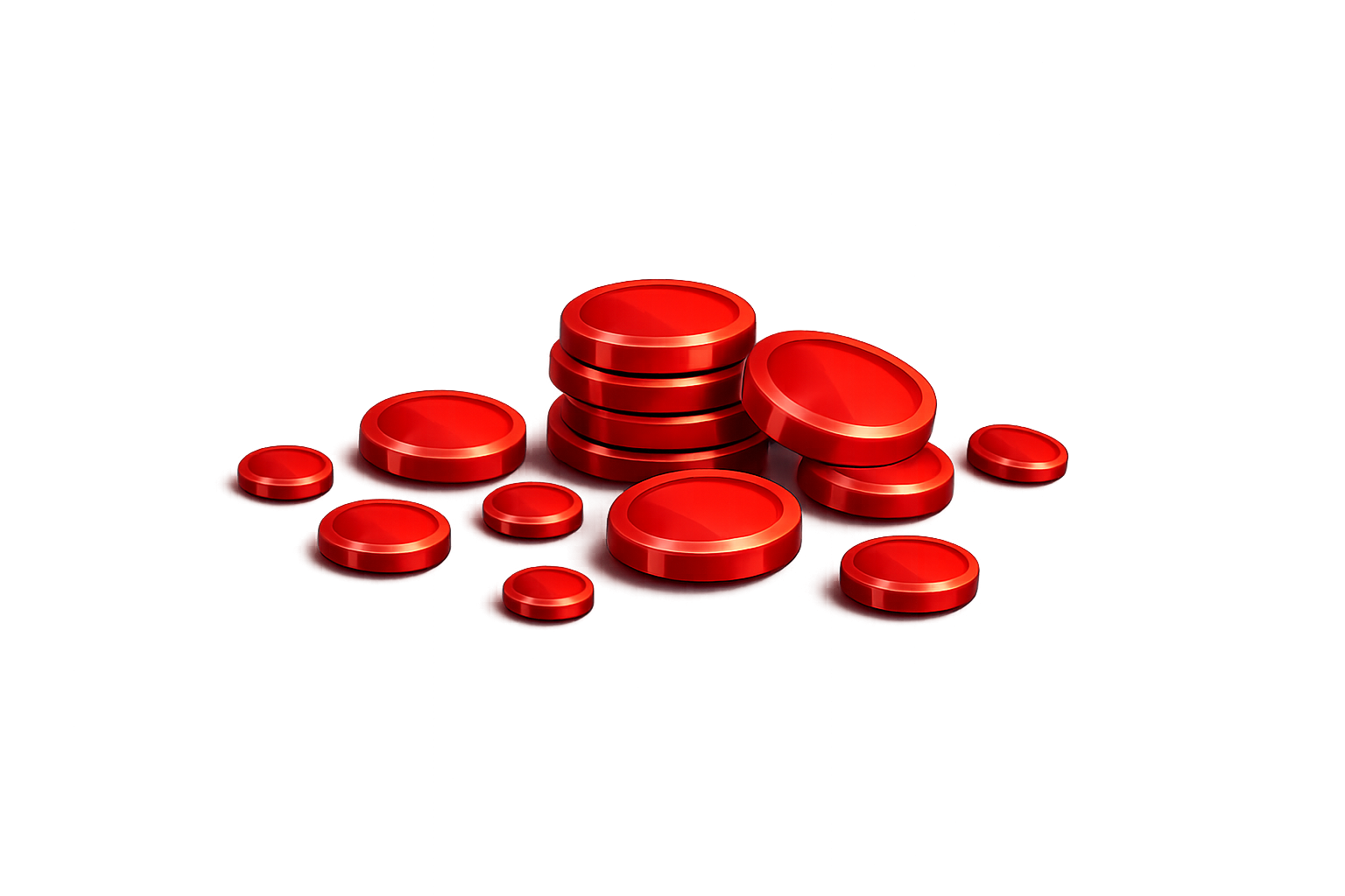 Red Coins x100