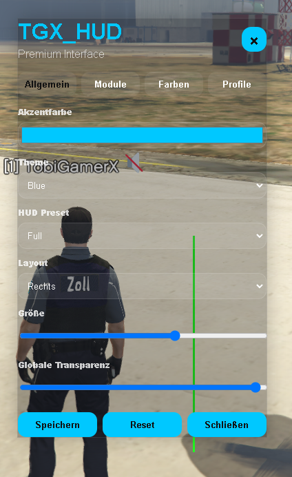 TGX HUD