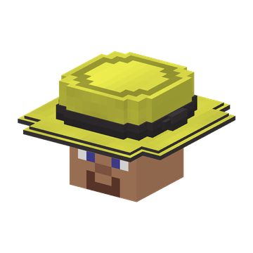 Yellow Fedora Hat