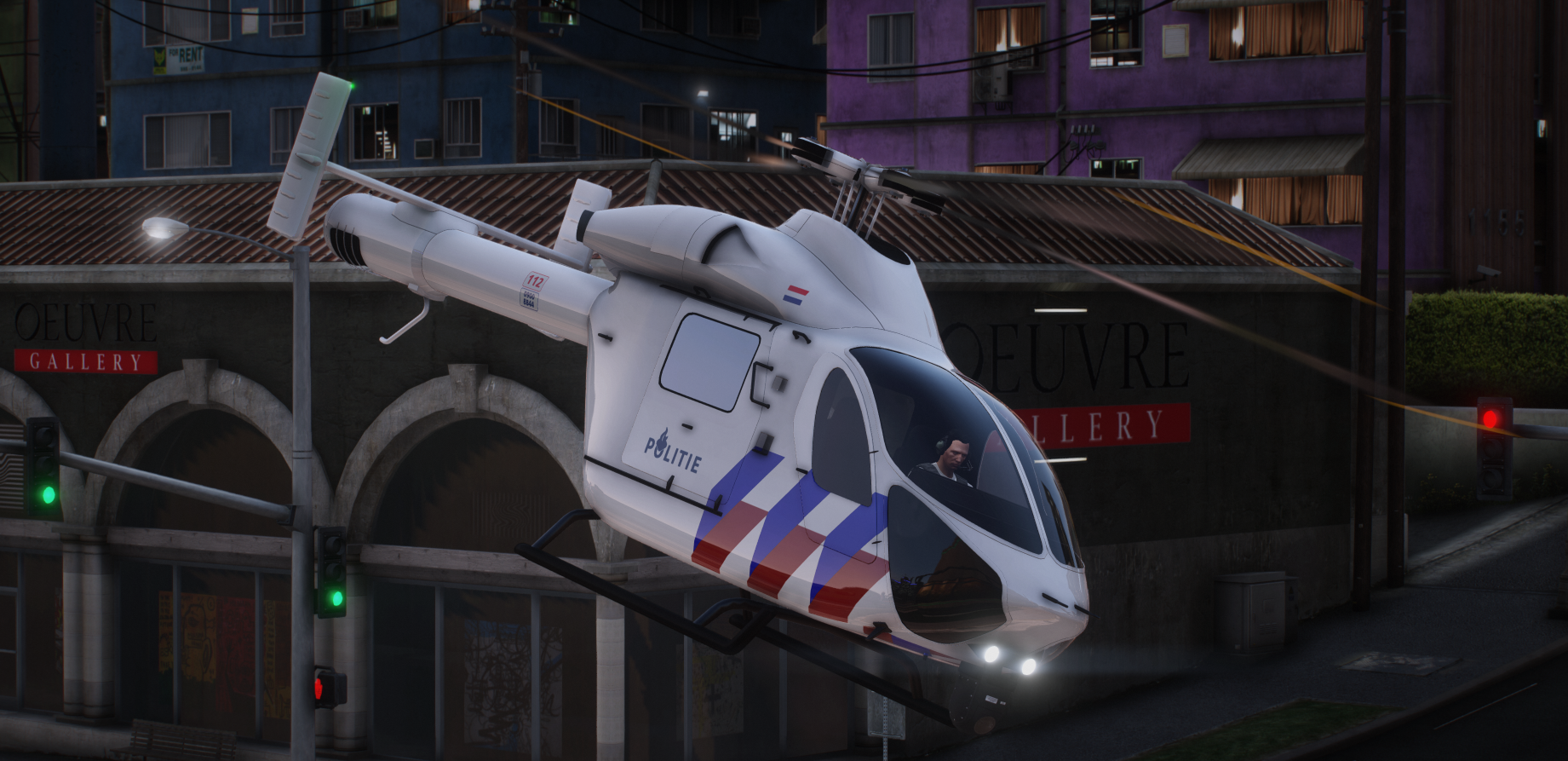 Politie en Ambulance helikopter *LoreFriendly*