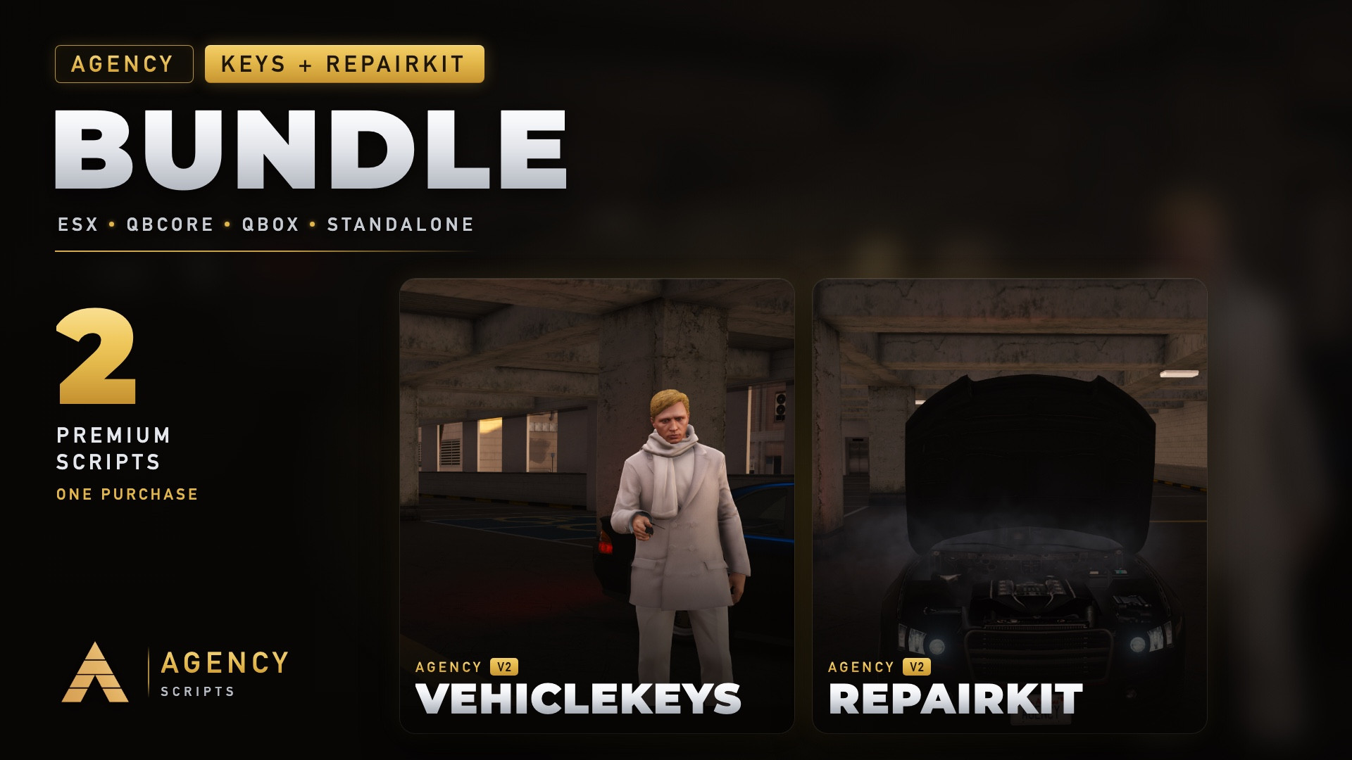 Vehiclekeys V2 + Repairkit V2 Bundle