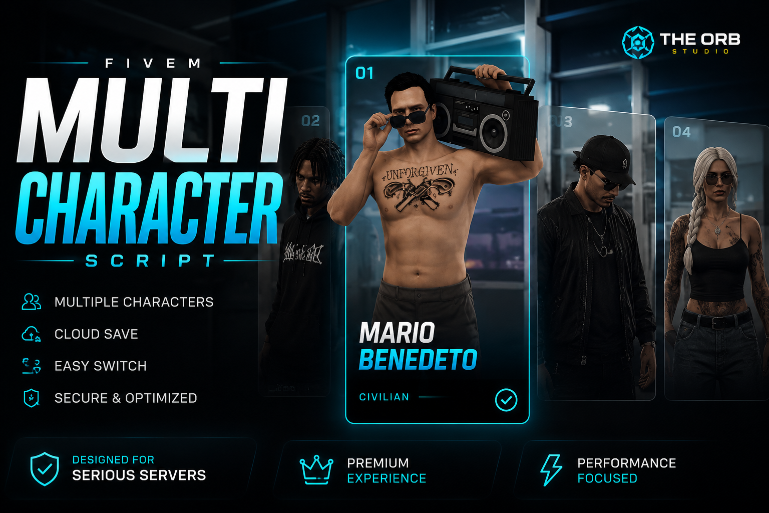 Multicharacter & Spawn Selector - media 1