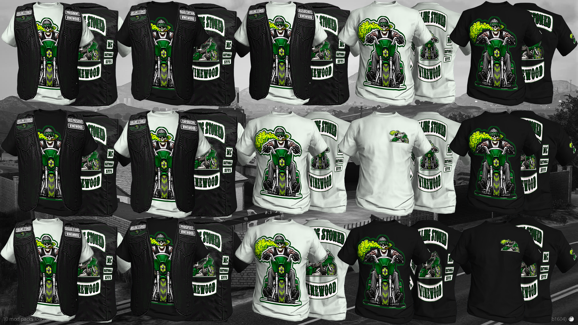 Rolling Stoned MC Kuttes Bundle