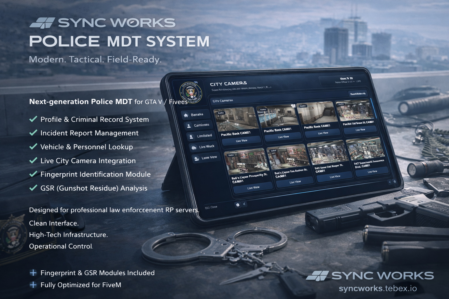Advanced MDT (MDT + GSR + Fingerprint)