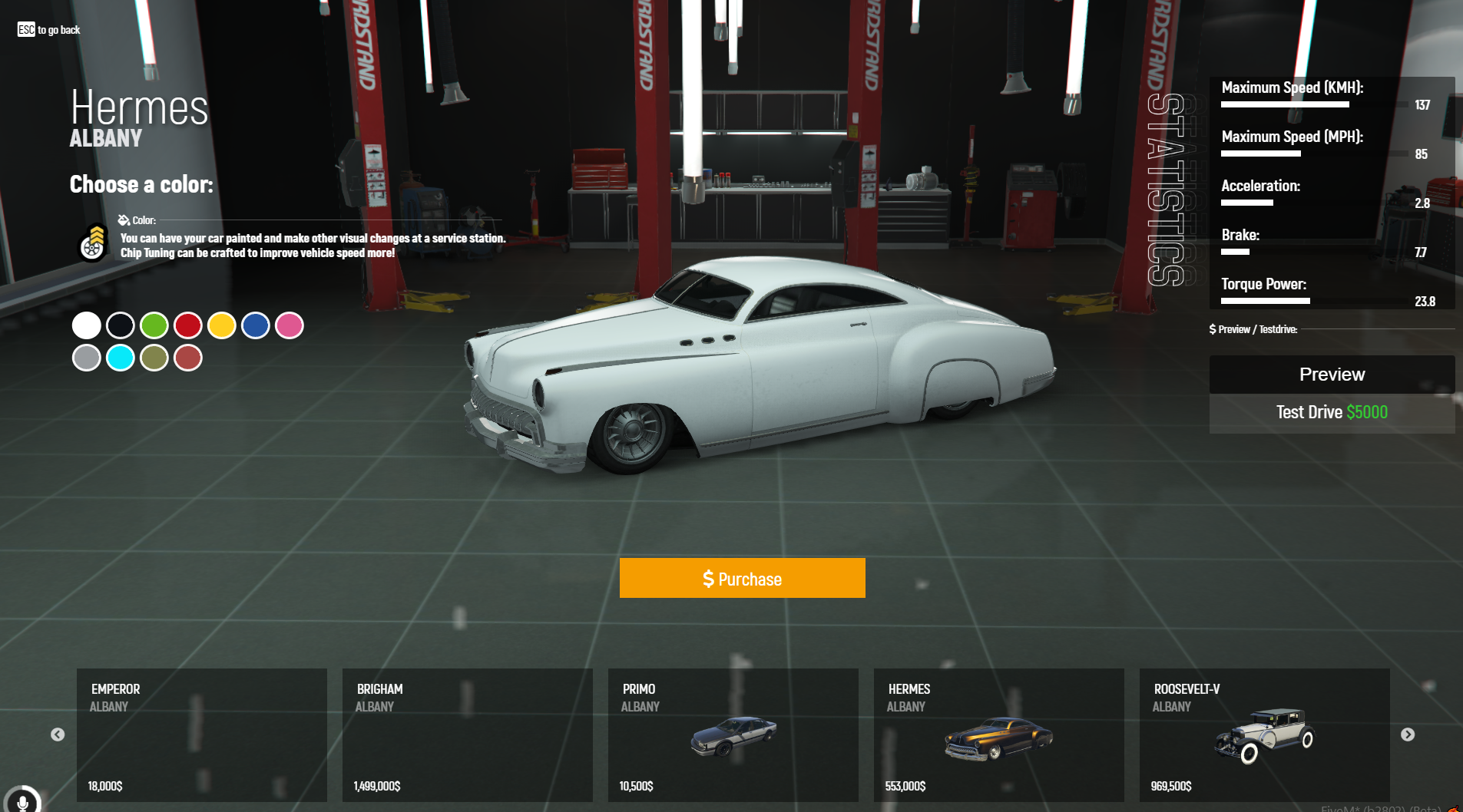 Vehicle Shop  [QB]