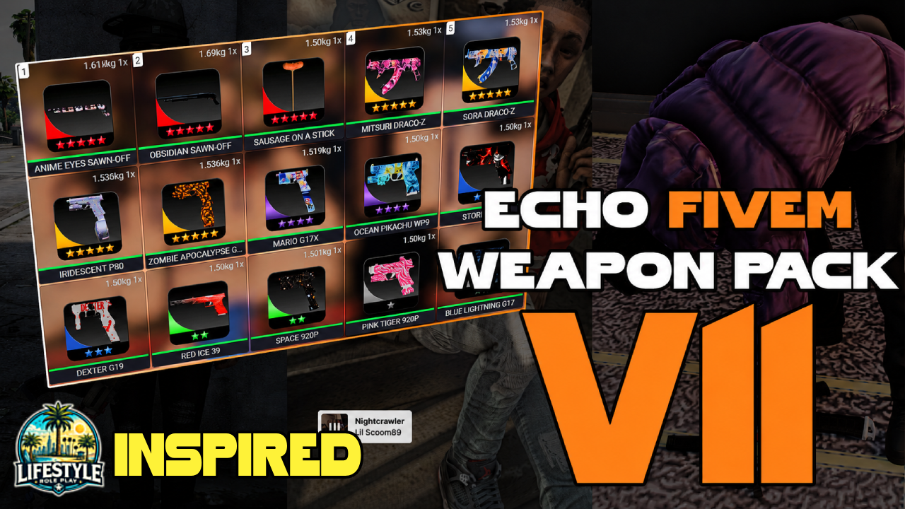 Echo Weapon Pack V11 | Lifestyle Inspired