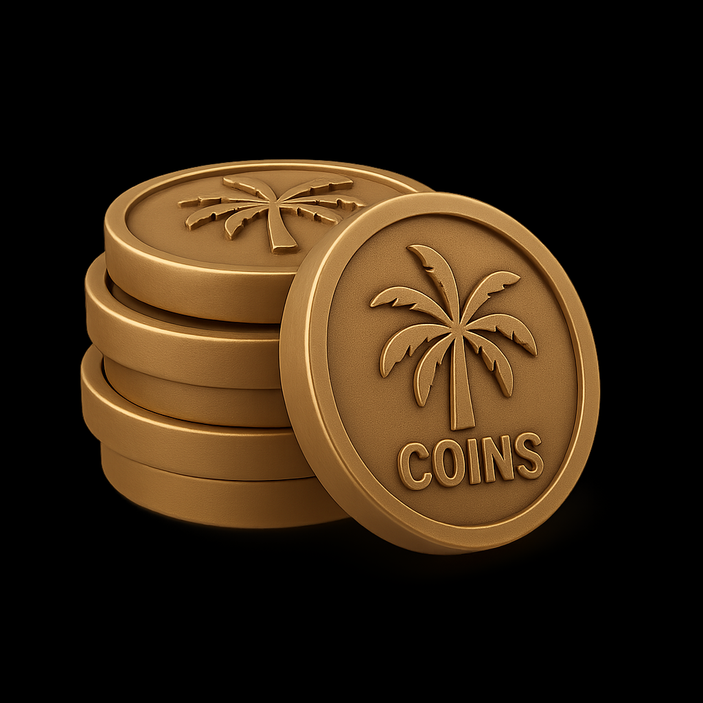 1000 Coins