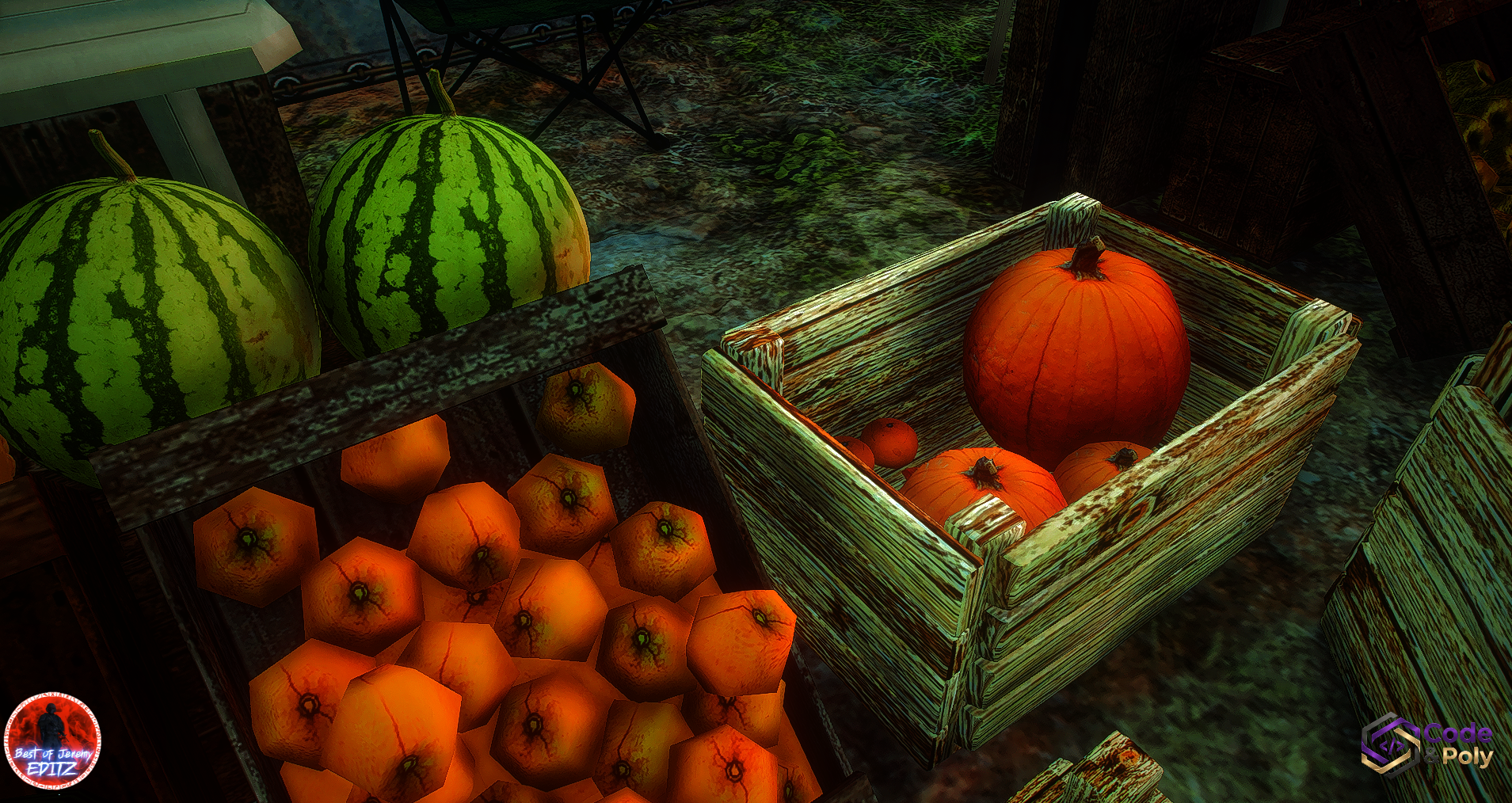 Code & Poly Gemuese & Obst Props DLC