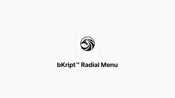 bKript™ Radial Menu (Escrow)