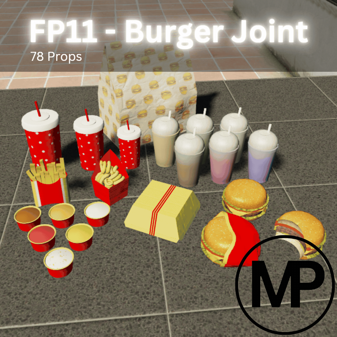 Food Pack 11 Burger Joint