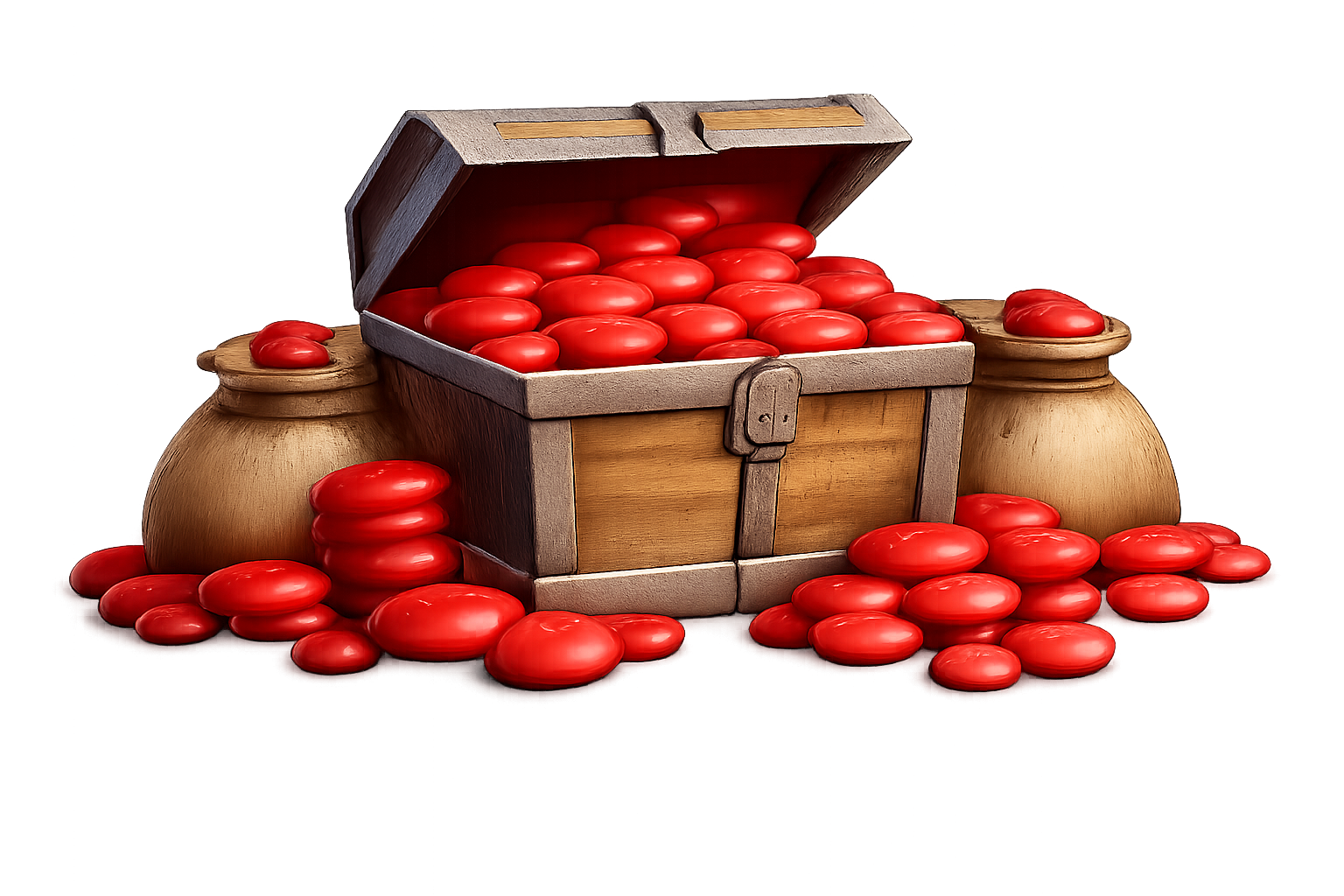 Red Coins x1000 + 100