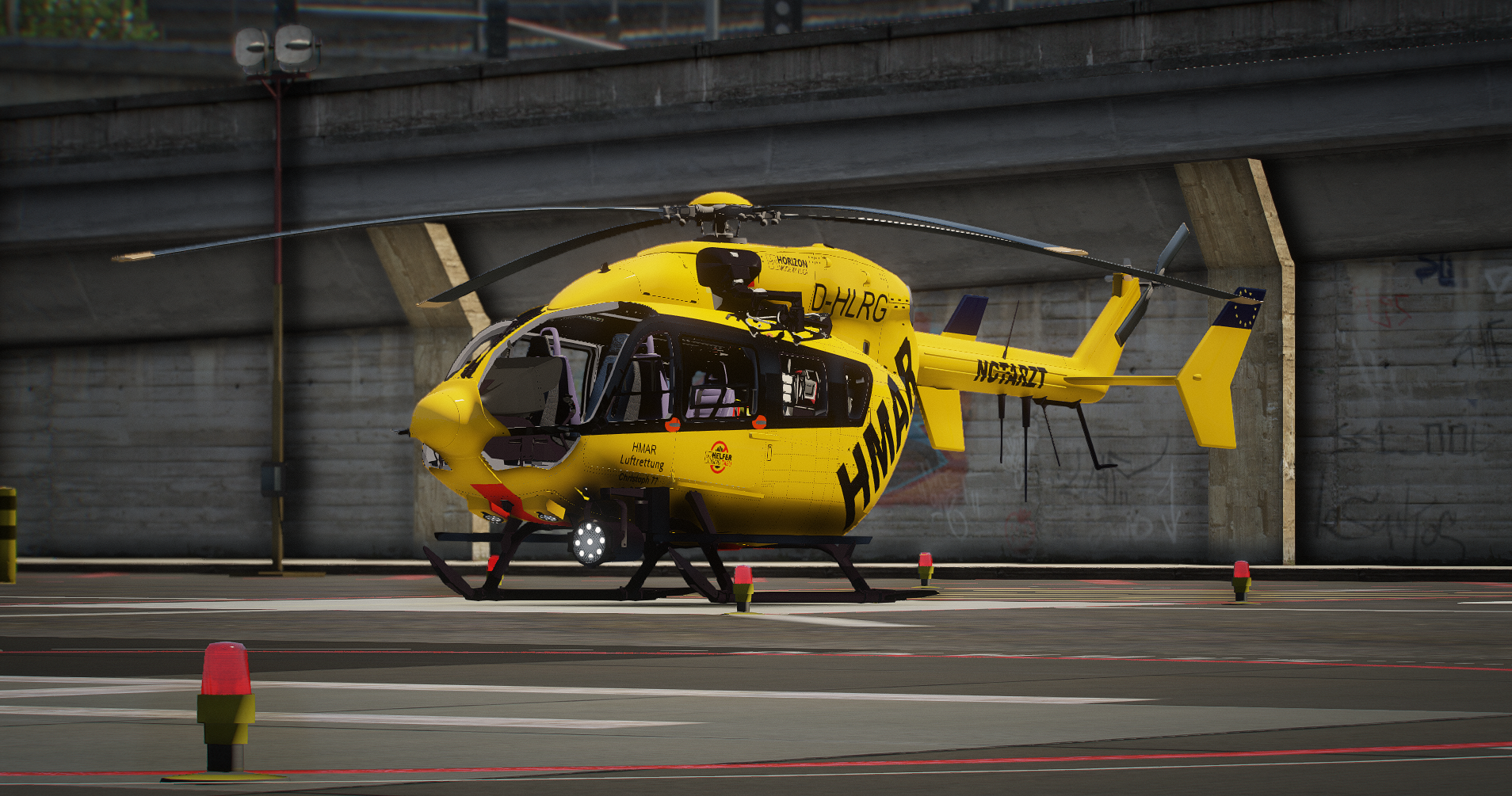 HM HeliPanel Pack - HM EC 145
