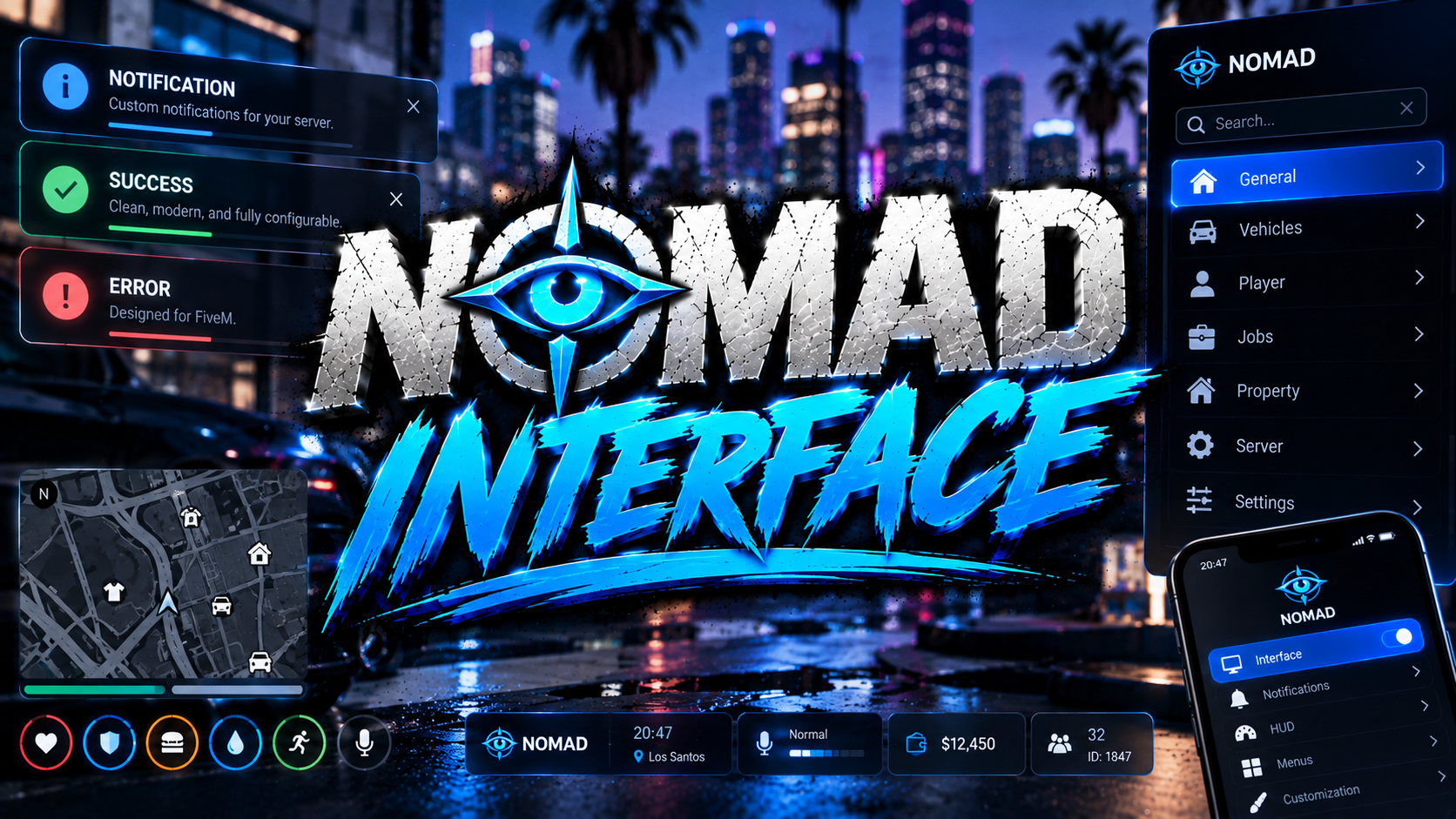 🖥️ Nomad Interface