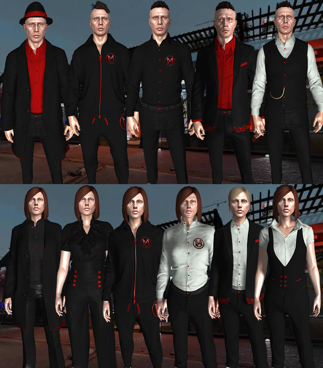 Moore Club Formal Uniform [M+F]