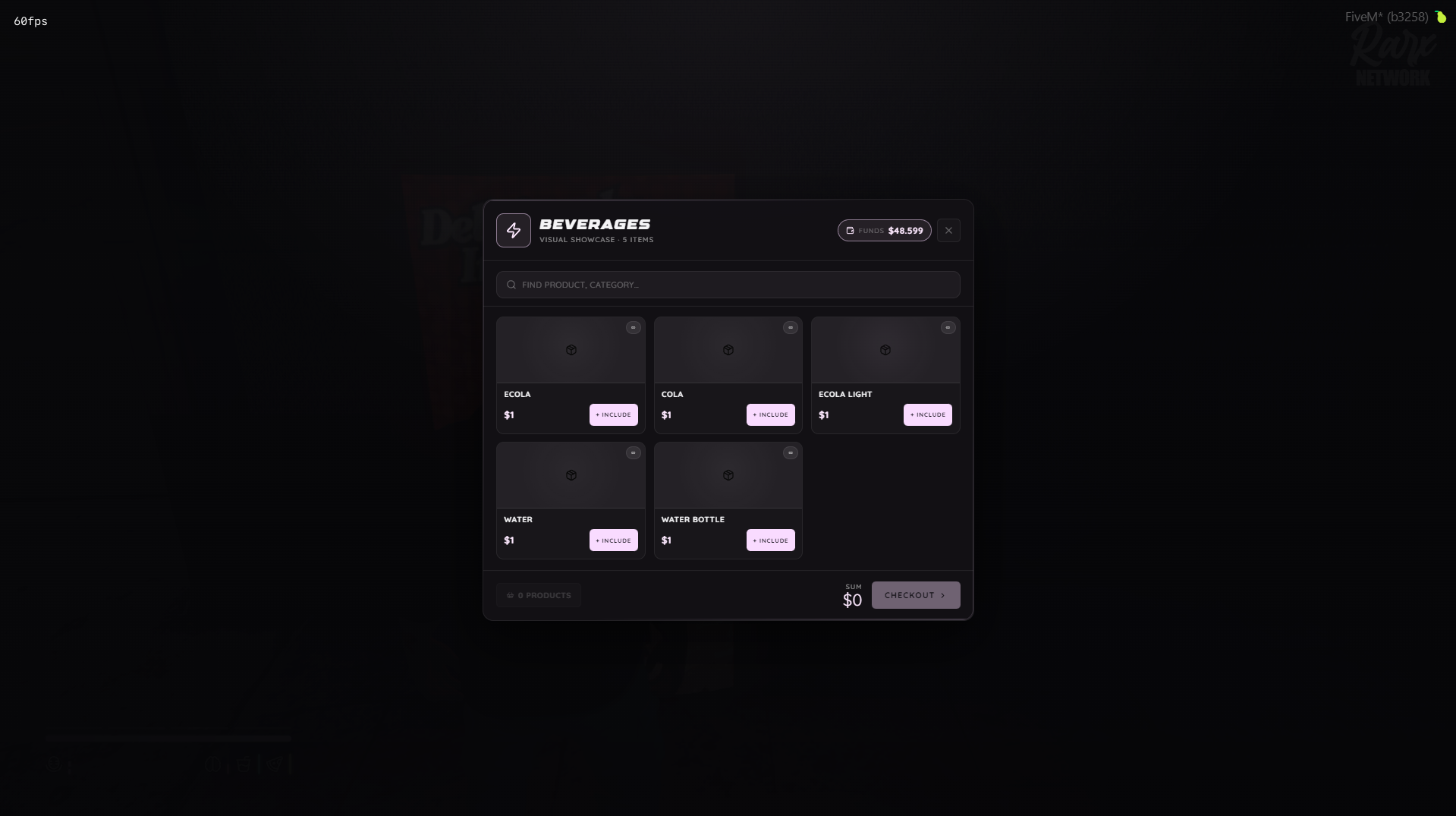 [ QBCore | ESX | QBox ] Rarx Vending Machines