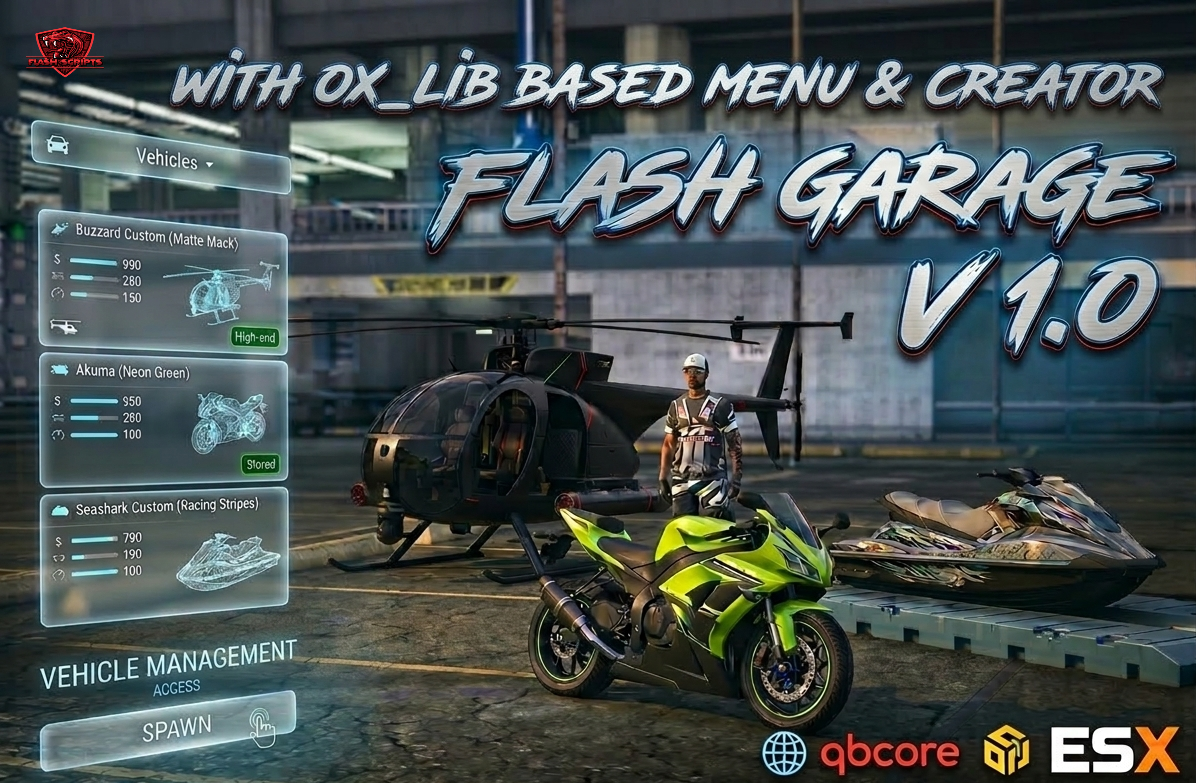 Flash Garage V1