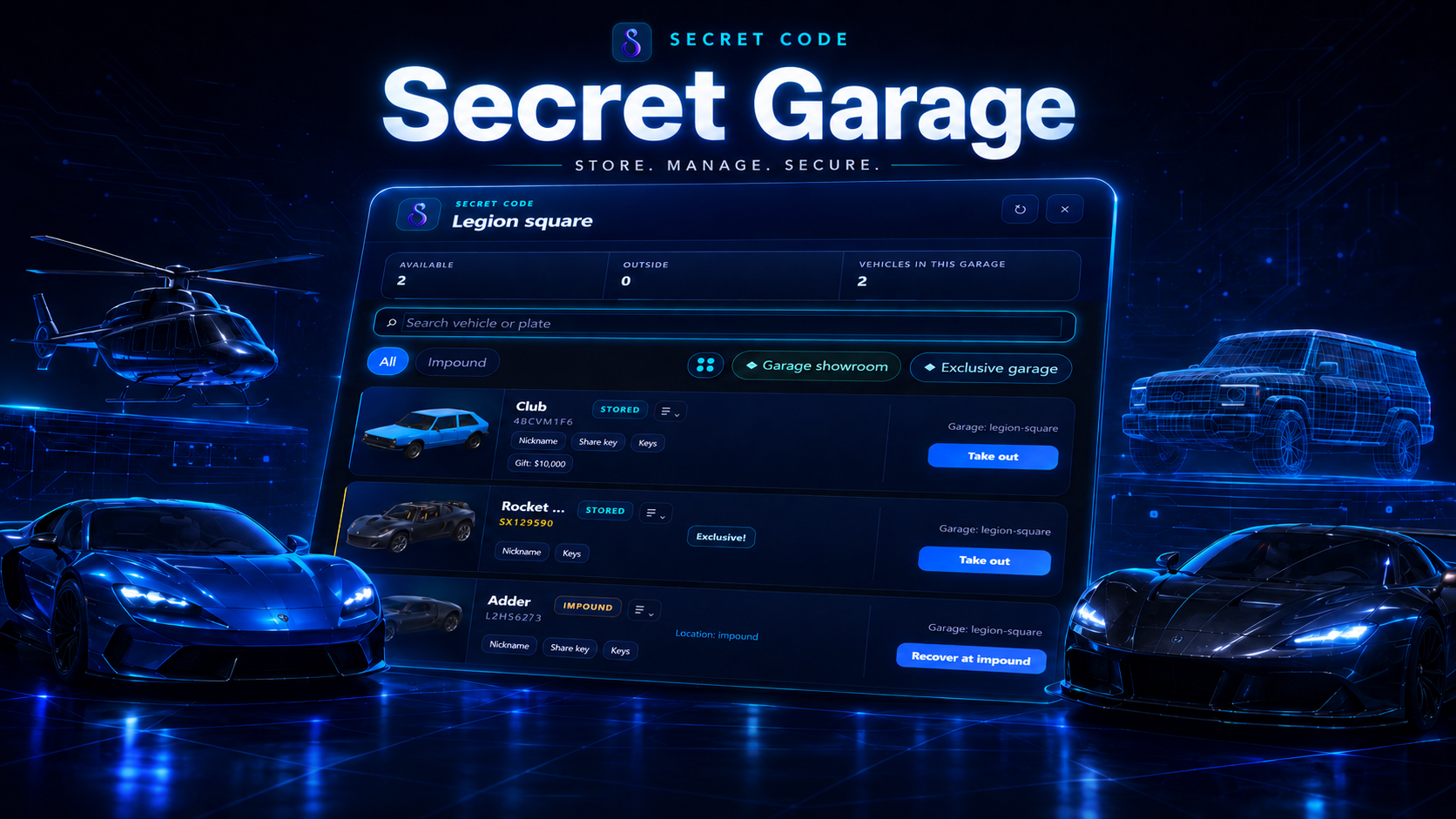 Secret Garage