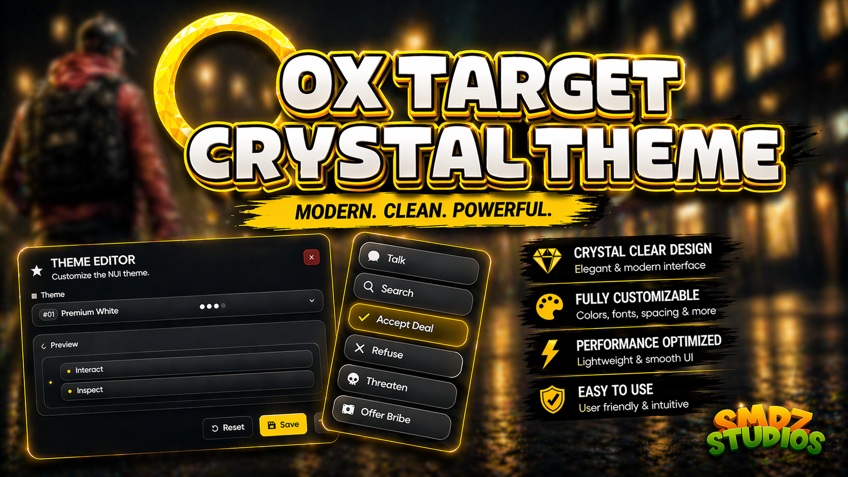 OX Target Redesing (Crystal Style)