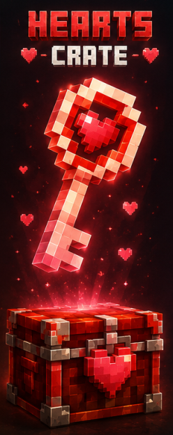 3x Hearts Keys