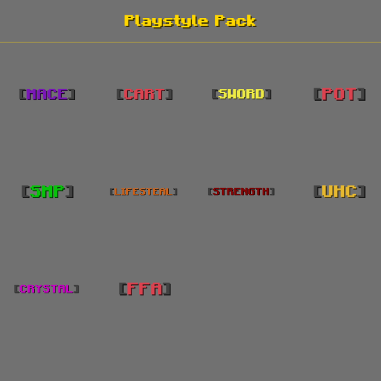 Playstyle Pack