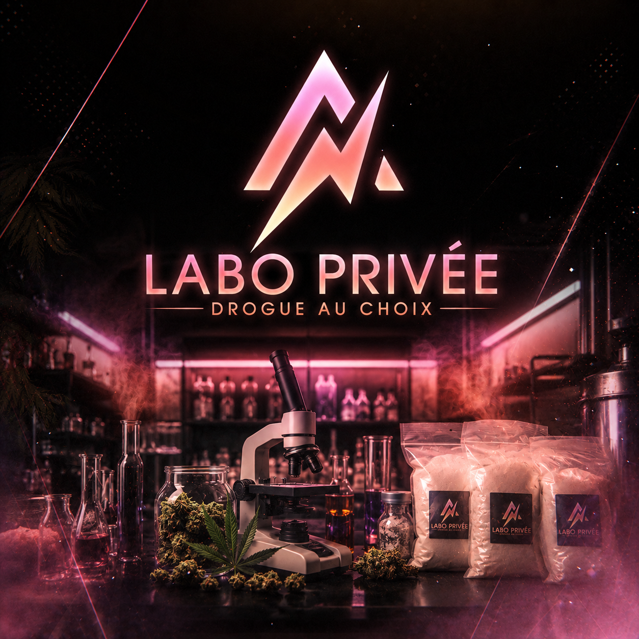 Labo Privée + Drogue Au Choix
