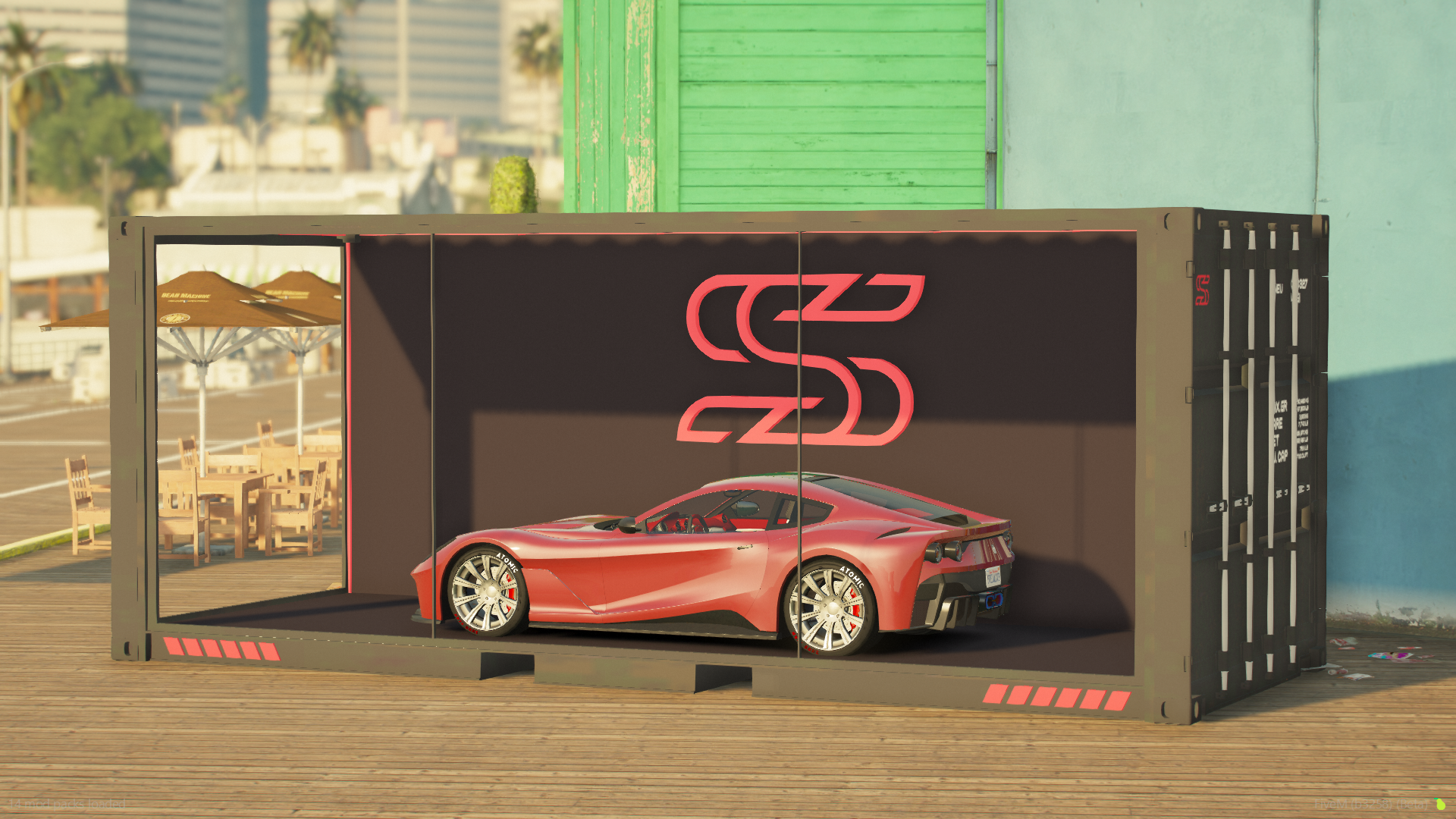 SCS Container Display System