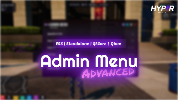 Advanced Admin Menu