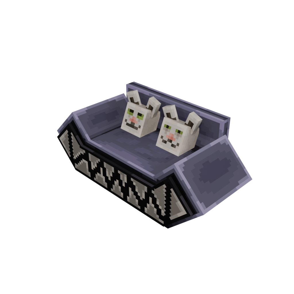 Sofa — cosmetic Furniture v1 item on the NovaVoid Cat Civilization Minecraft server