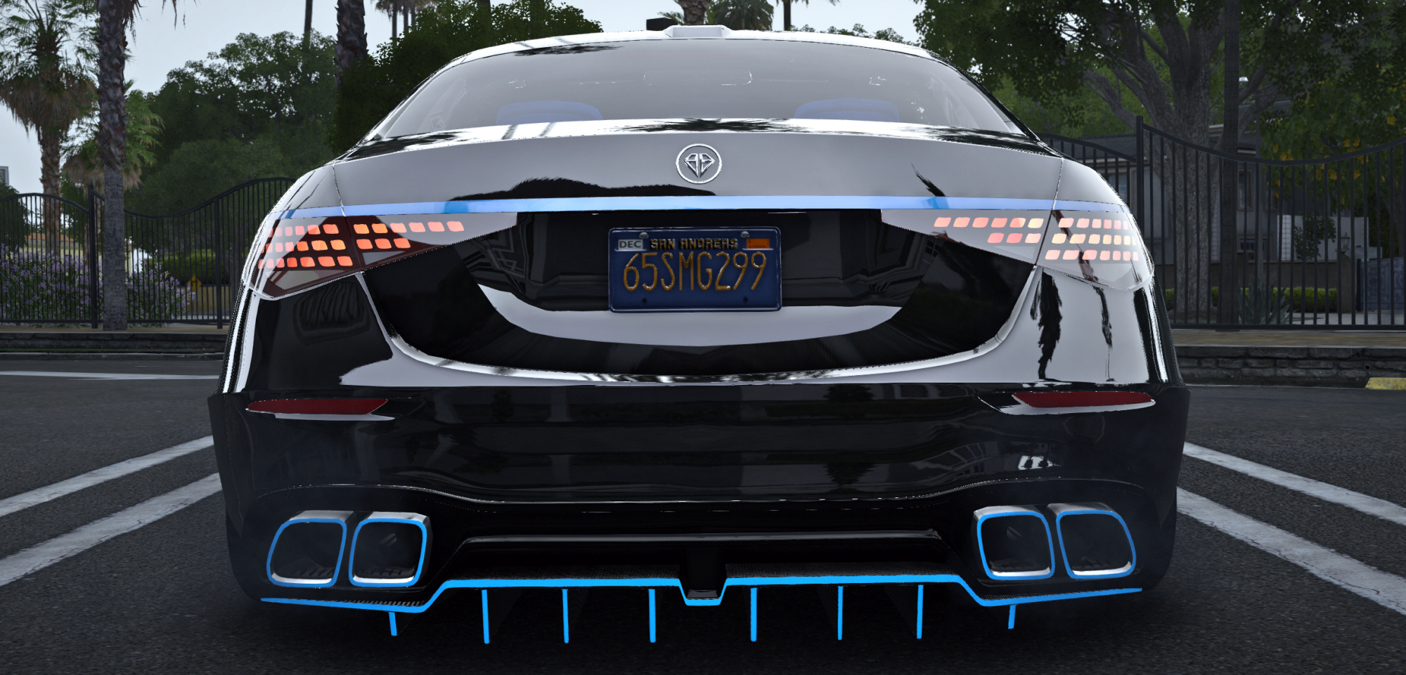 Benefactor Staatsman Animated Lights view 5