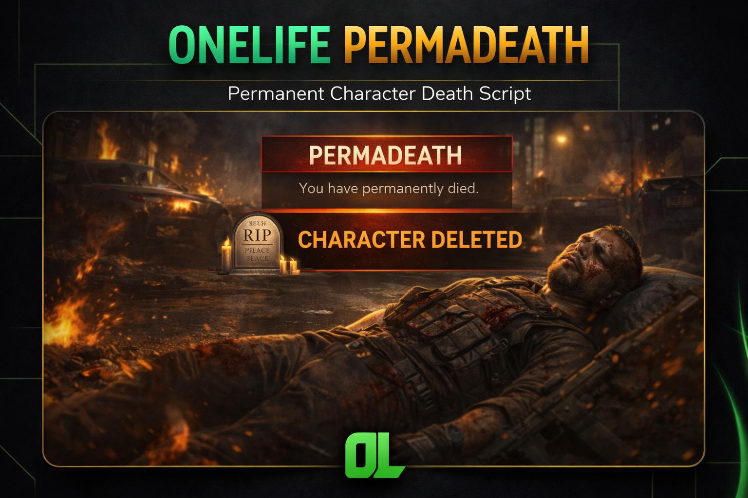 Permadeath System ESCROWED