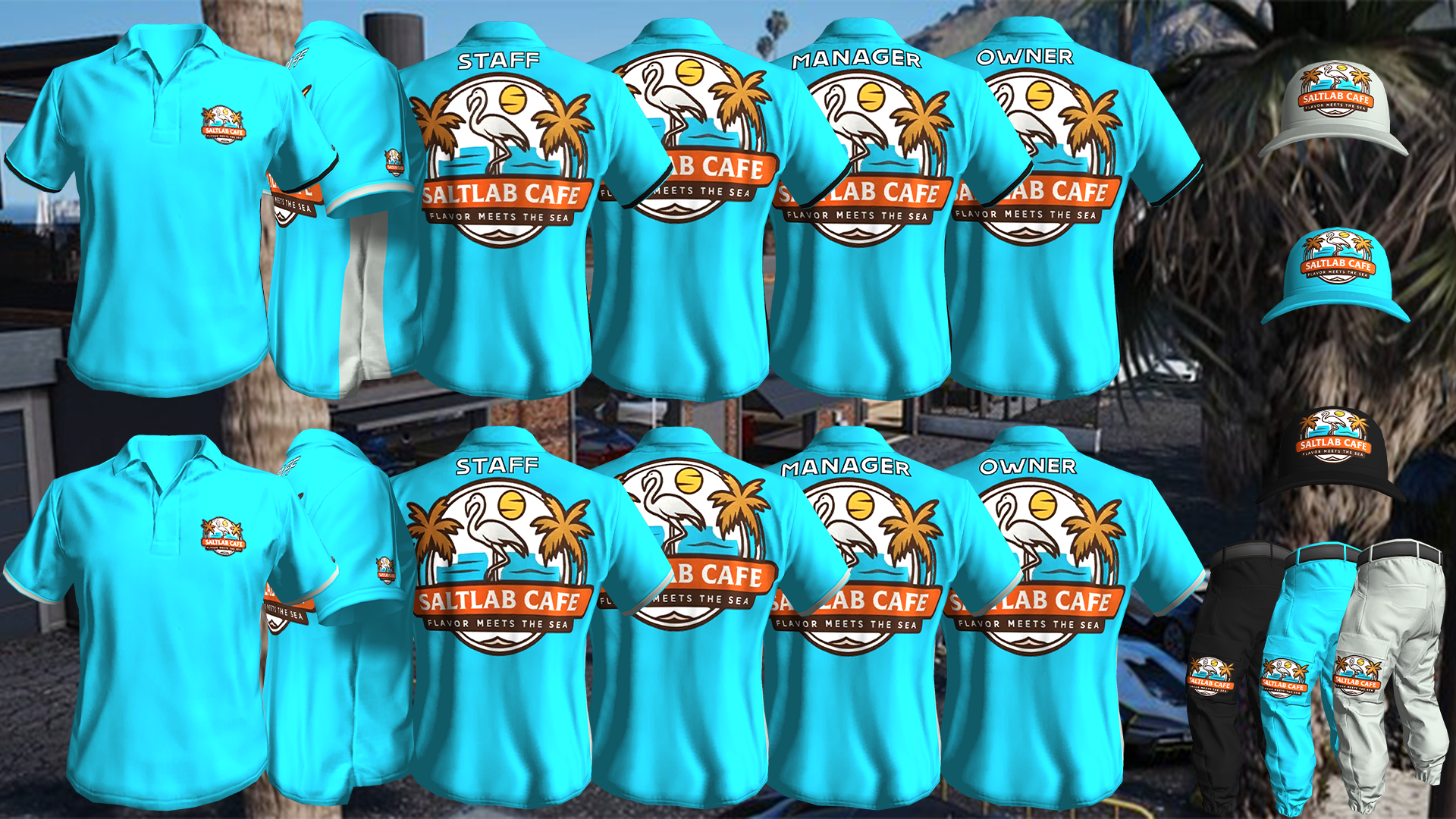 Saltlab Cafe Mech Uniform 2 [M+F]