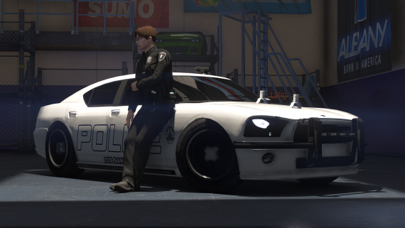 LSPD Bravado Buffalo Police Cruiser V1