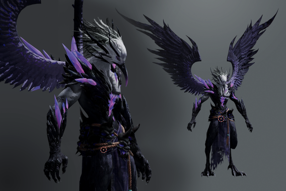 Crow King - 3 Color Variations