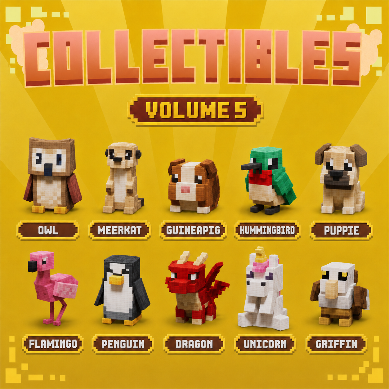 Random EC Plushie Wave 5