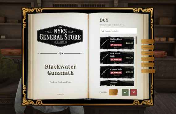 Nyks Store RedM