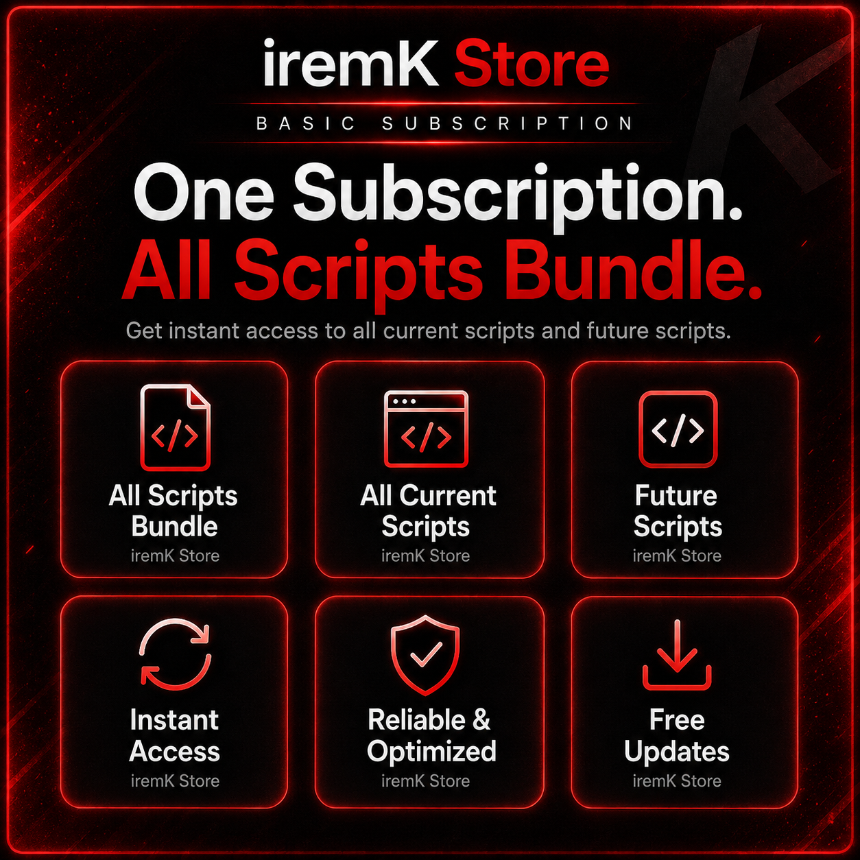 İremK Store | Premium Subscriptions