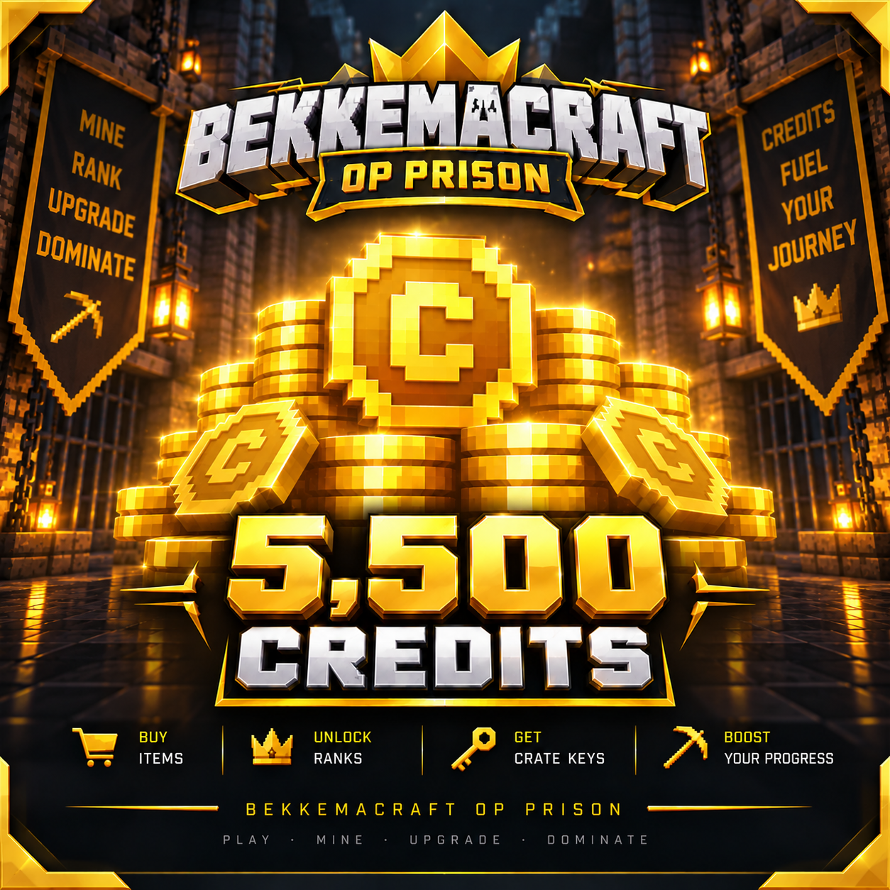 5,500 Credits