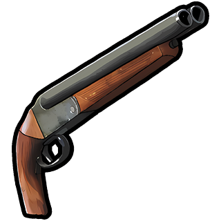Fusil à Pompe Double Canon Scié