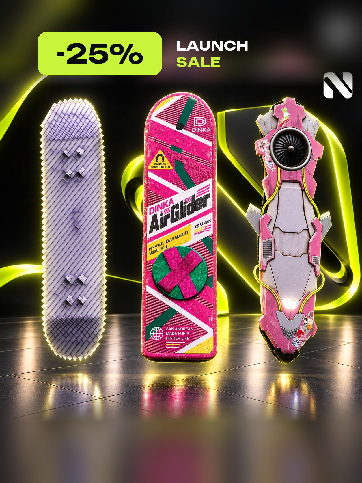 Hoverboard Pack