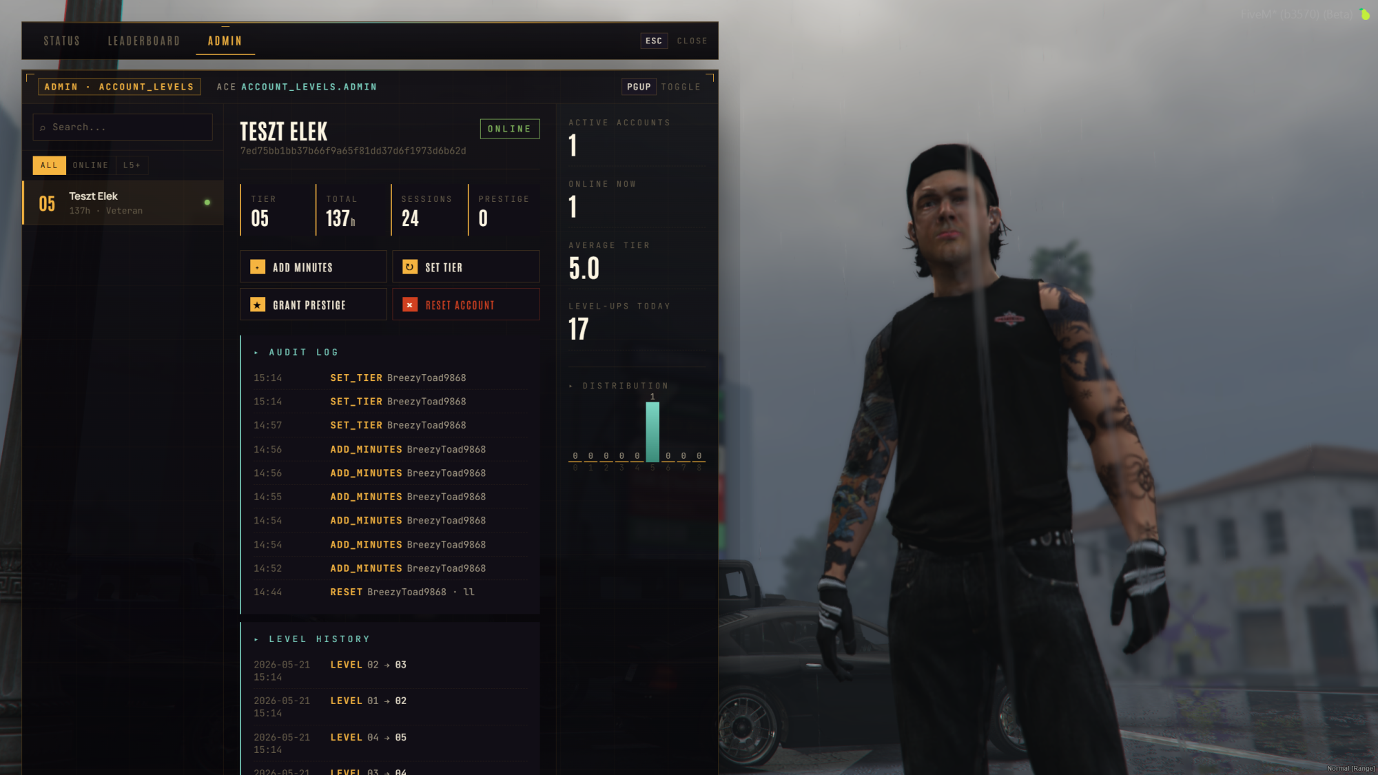 Intel Played Hours - Account Levels – Playtime Tier System