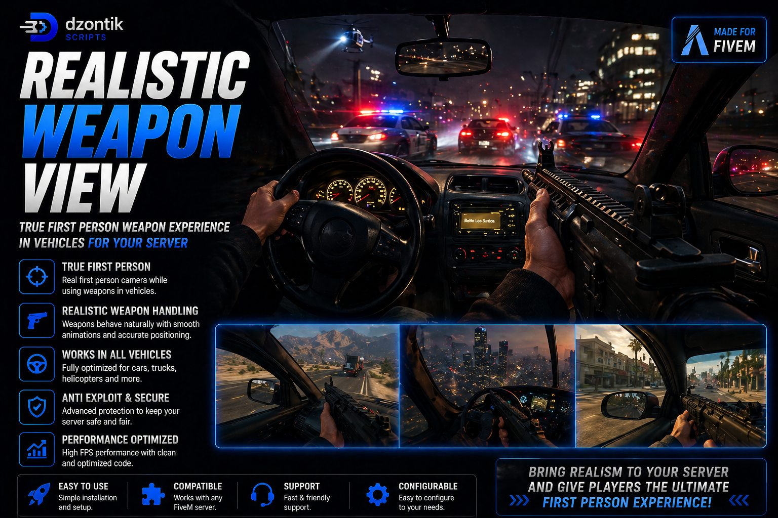 🔫 Realistic Weapon View